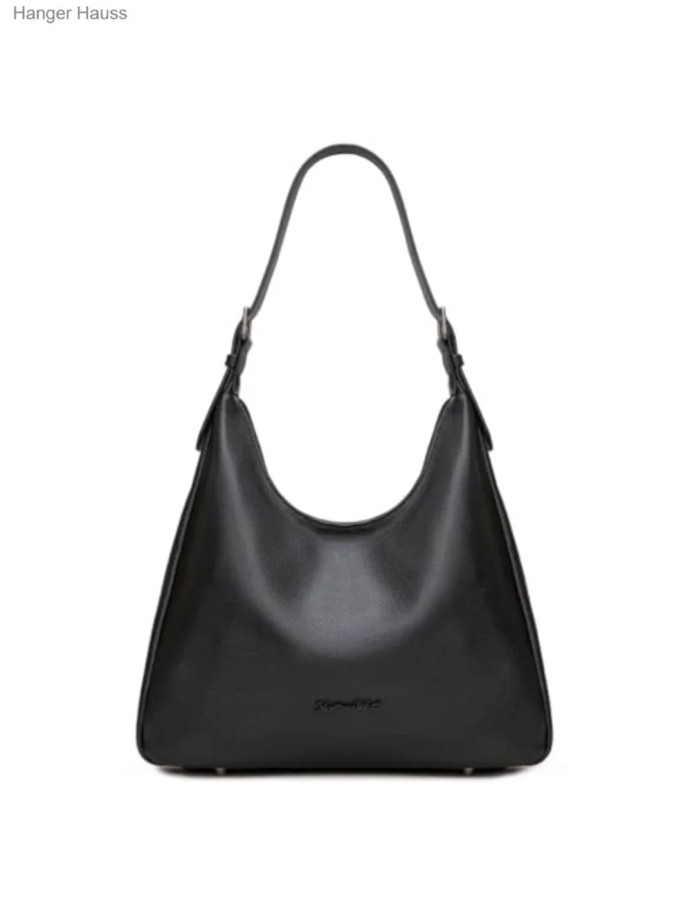 Slouchy Hobo Bag for Women with Multi-Pocket Shoulder Handbag PU Leather